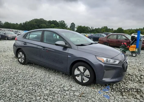 2018 Hyundai Ioniq Blue from USA, damaged, VIN KMHC65LC6JU076472
